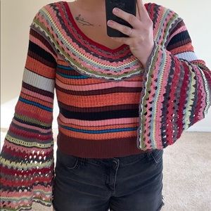 FREE PEOPLE Sweater, Size L